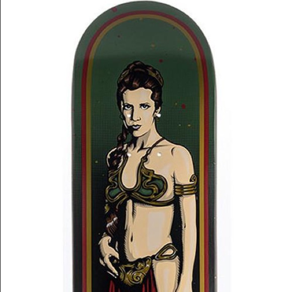Santa Cruz Skateboards x Star Wars Leia Limited Edition Collectors Deck - Picture 2 of 2